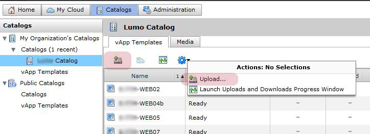 Uploading an OVF / OVA to vCloud Director 1.5 – blog.ukotic.net
